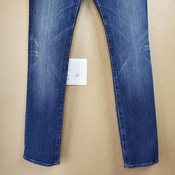 7FAM The Straight Tapered Leg Denim Jeans - Picture 4 of 9